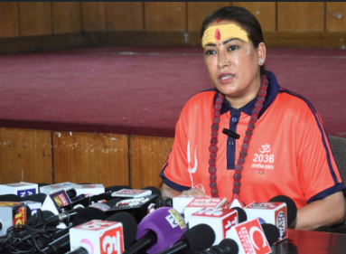 खेल मंत्री रेखा आर्या
